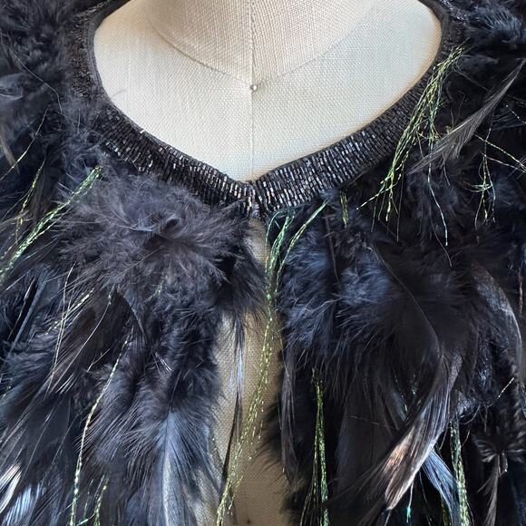 NWT Rare DRIES VAN NOTEN Roya Feather Jacket - Picture 5 of 16